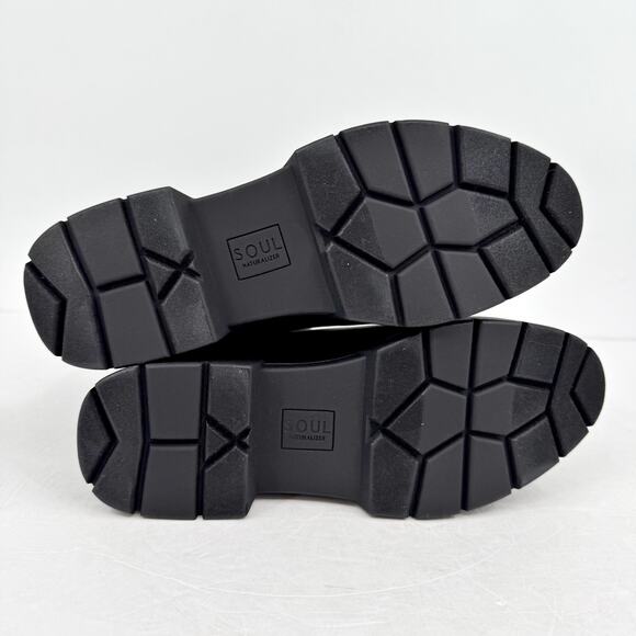 Soul Naturalizer Womens Orchid Knee High Boots US 8.5 M Wide Calf Black NIB - Picture 10 of 11